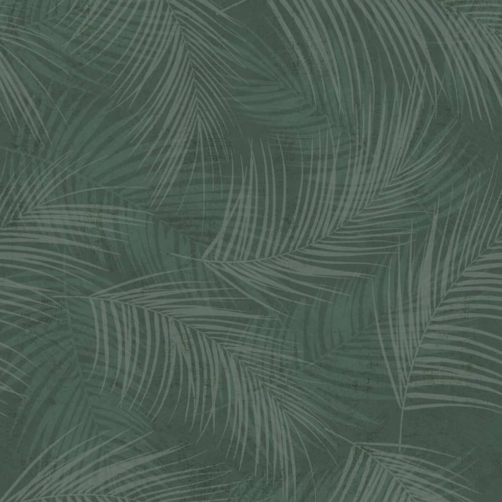 DUTCH WALLCOVERINGS Papel de pared Palm verde