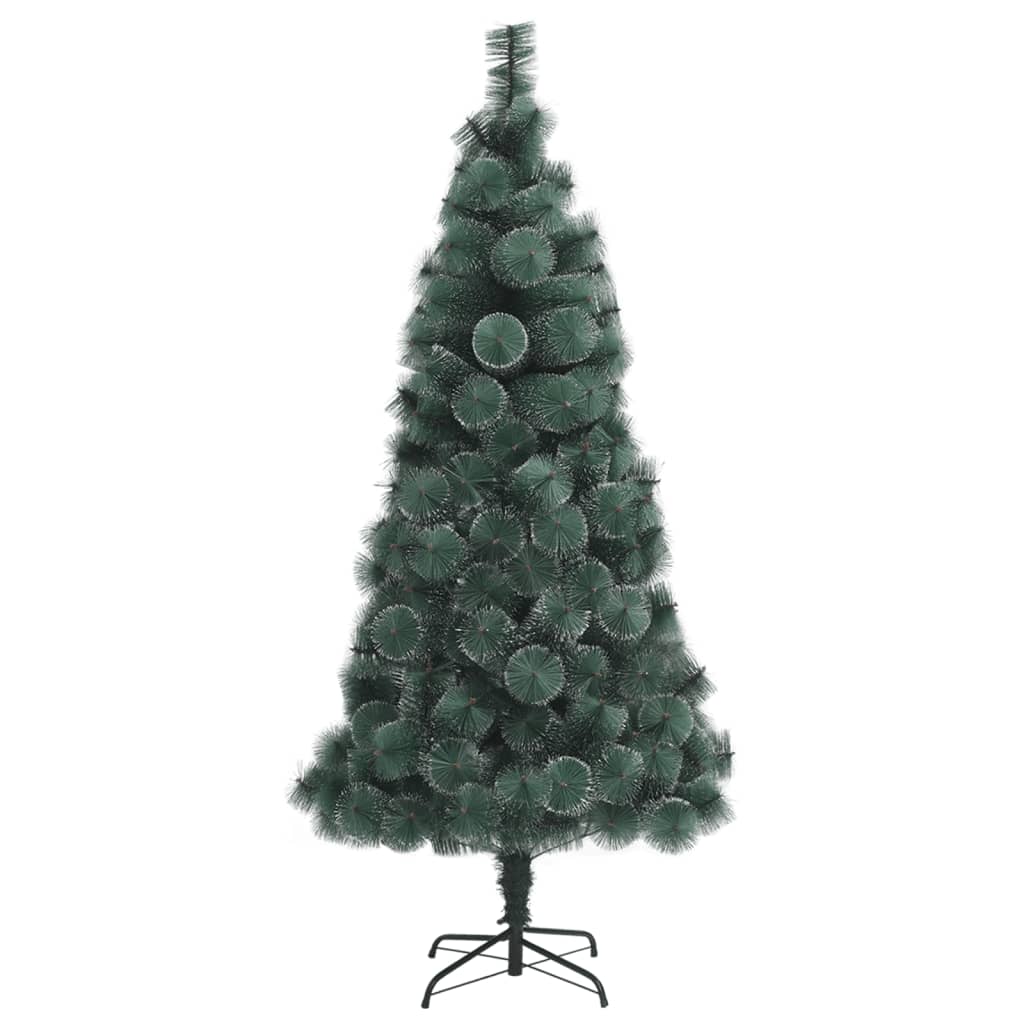 vidaXL Árbol de Navidad artificial con soporte verde PET 240 cm
