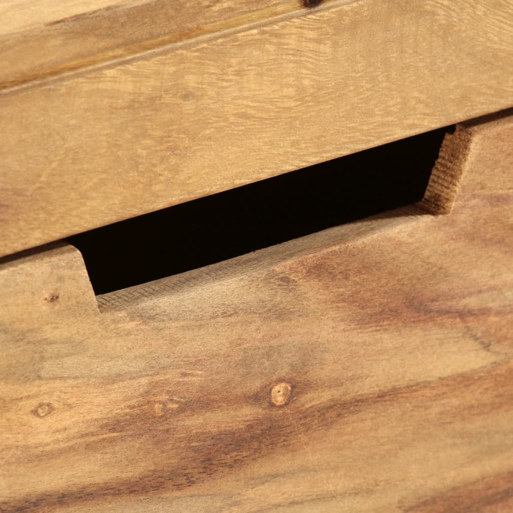 vidaXL Mesa consola de madera maciza de sheesham 110x35x75 cm