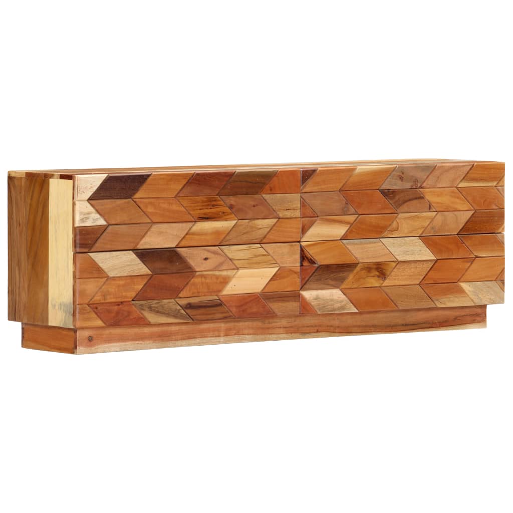 vidaXL Mueble para TV de madera maciza reciclada 120x30x40 cm