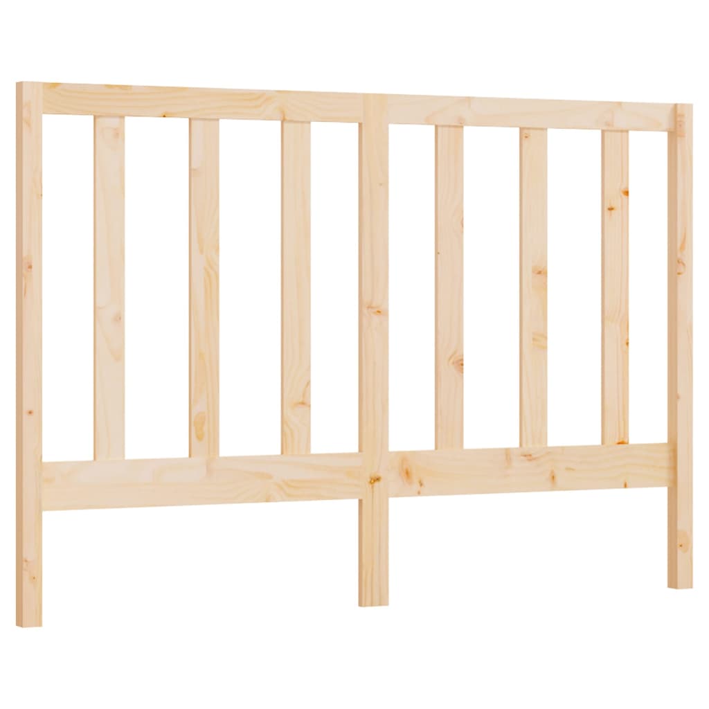 vidaXL Cabecero de cama madera maciza de pino 166x4x100 cm
