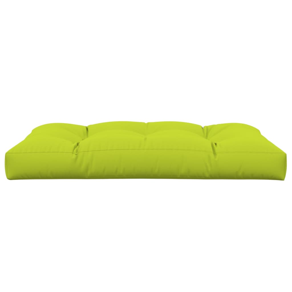 vidaXL Cojín para sofá de palets verde brillante 80x40x10 cm