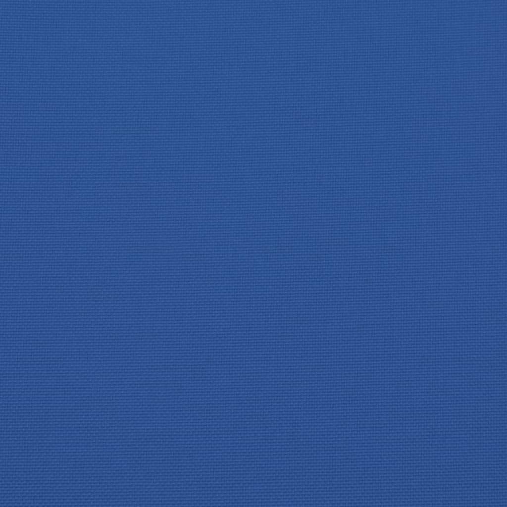 vidaXL Cojines de palets de jardín 6 uds tela Oxford azul 50x50x7 cm