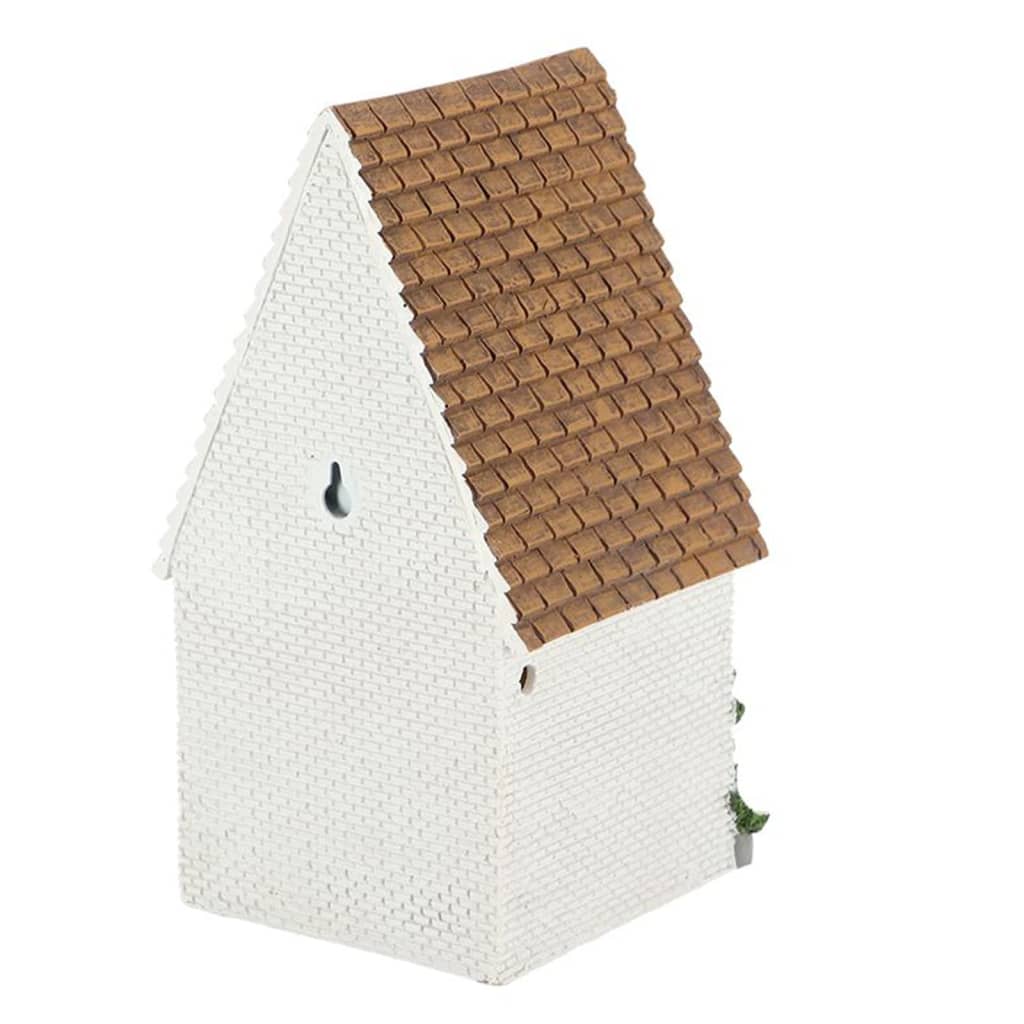 Esschert Design Pajarera de herrerillos forma de casa de campo