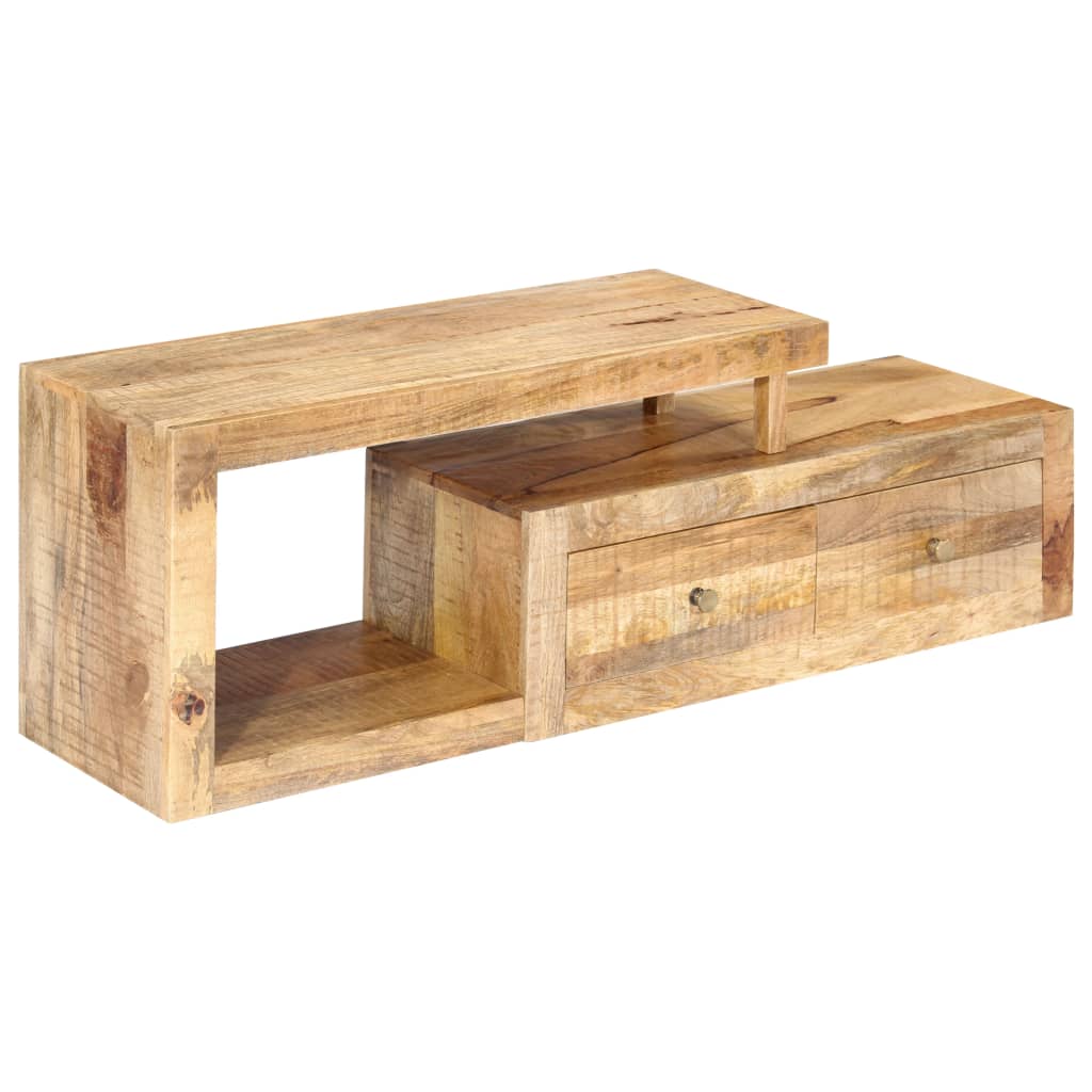 vidaXL Mueble para TV madera maciza de mango 120x30x40 cm