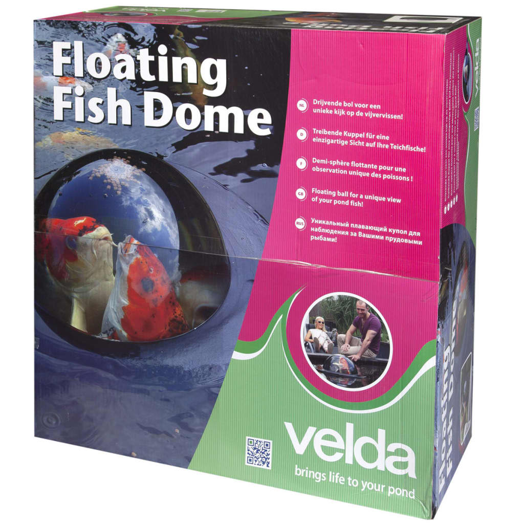 Domo flotante Velda M para peces de estanque