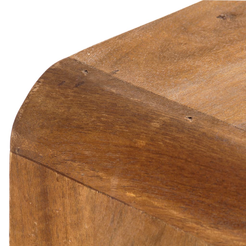vidaXL Mueble para TV de madera maciza de mango 90x35x47 cm