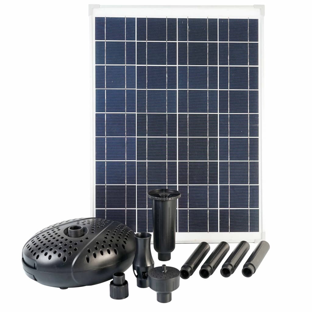 Ubbink Conjunto SolarMax 2500 con panel solar y bomba