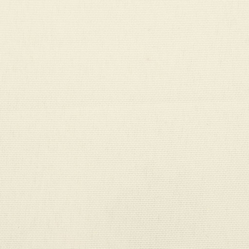 vidaXL Cojín para sofá de palets tela Oxford crema 60x60x6 cm