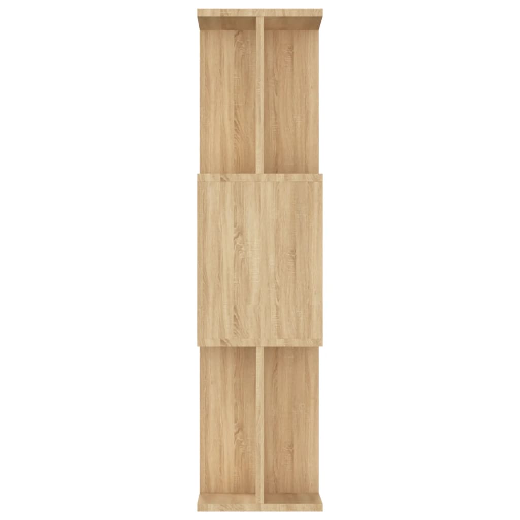 vidaXL Estantería madera contrachapada color roble Sonoma 80x24x96 cm
