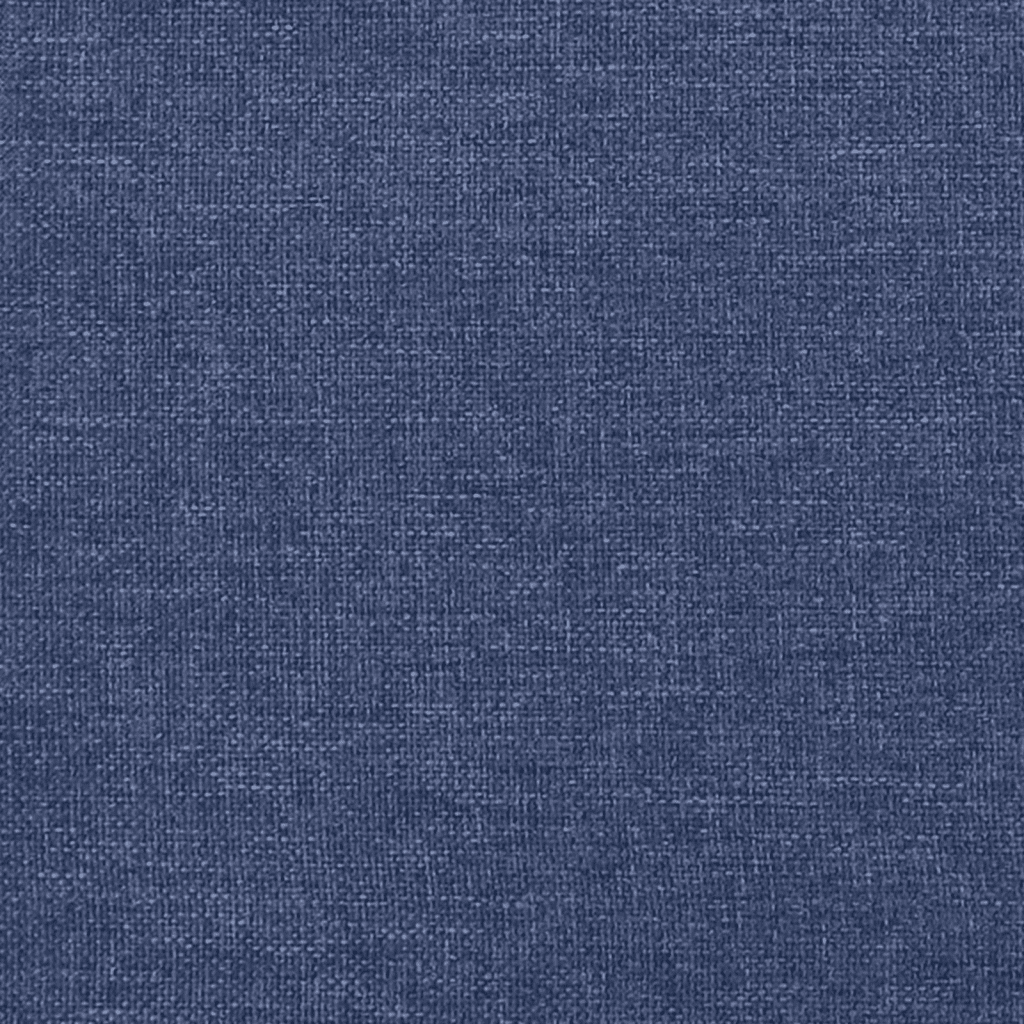 vidaXL Cama box spring con colchón tela azul 90x200 cm