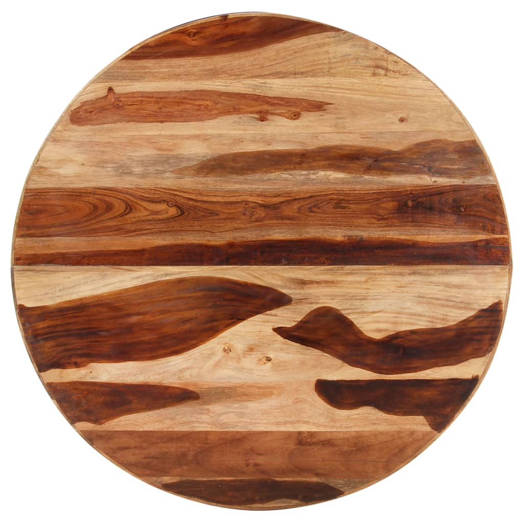 vidaXL Mesa de comedor de madera acacia acabado miel 100x100x75 cm