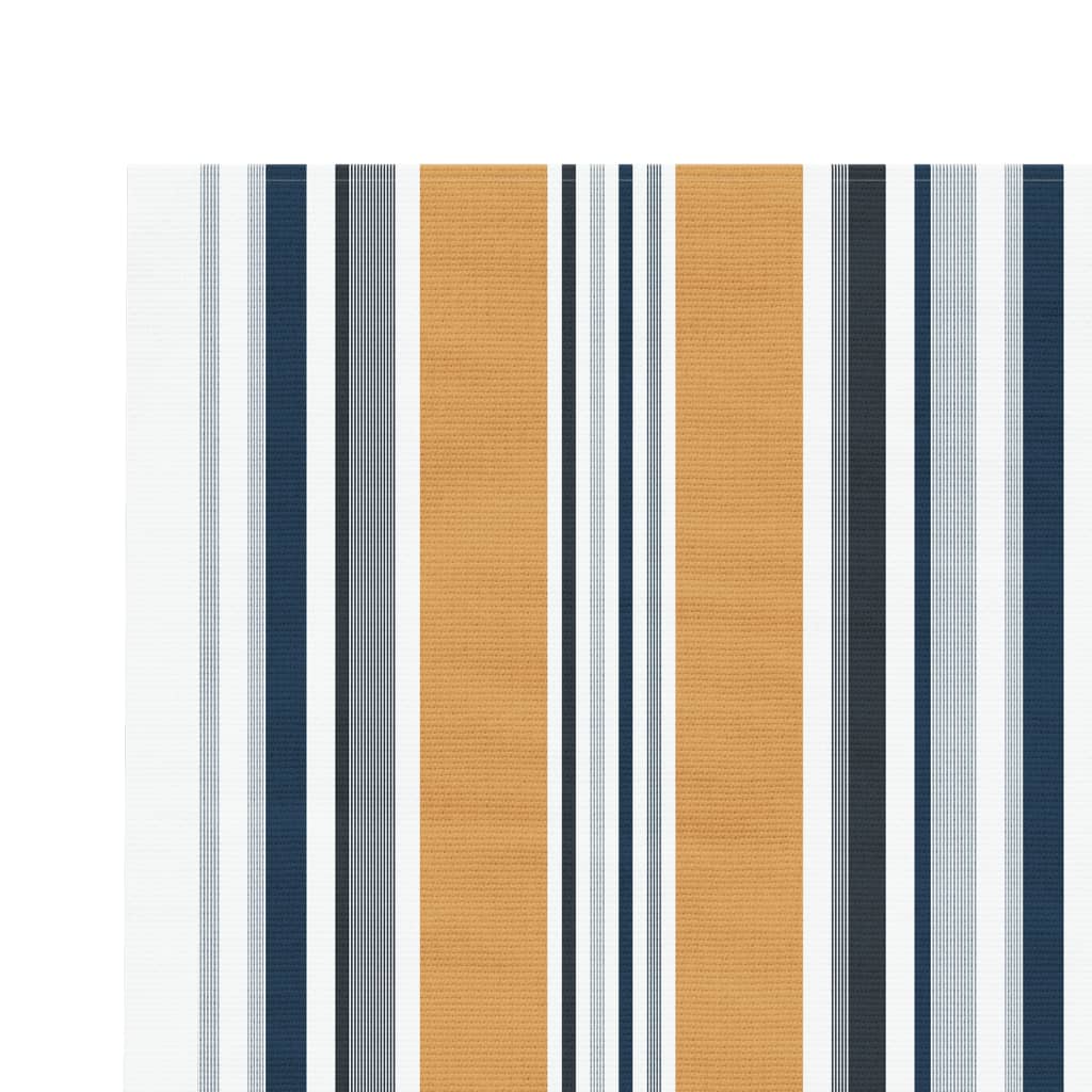 vidaXL Tela de repuesto de toldo rayas de colores 4x3,5 m