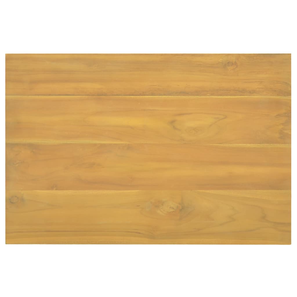 vidaXL Armario de baño madera maciza de teca 60x40x75 cm
