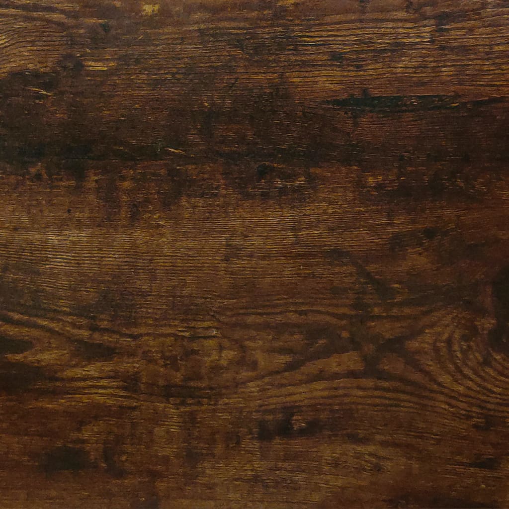 vidaXL Mueble zapatero madera contrachapada roble ahumado 59x17x81 cm