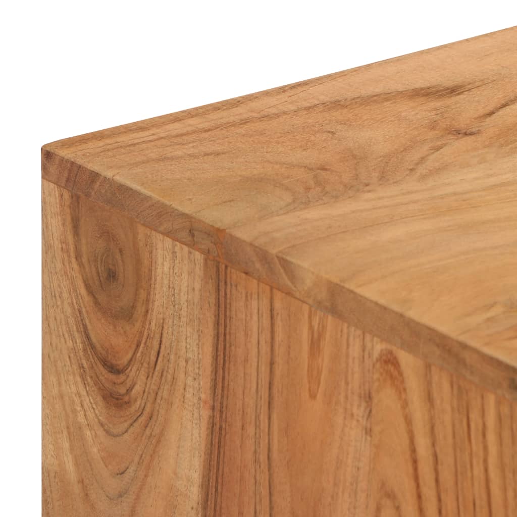 vidaXL Escritorio de madera maciza de acacia 118x45x76 cm