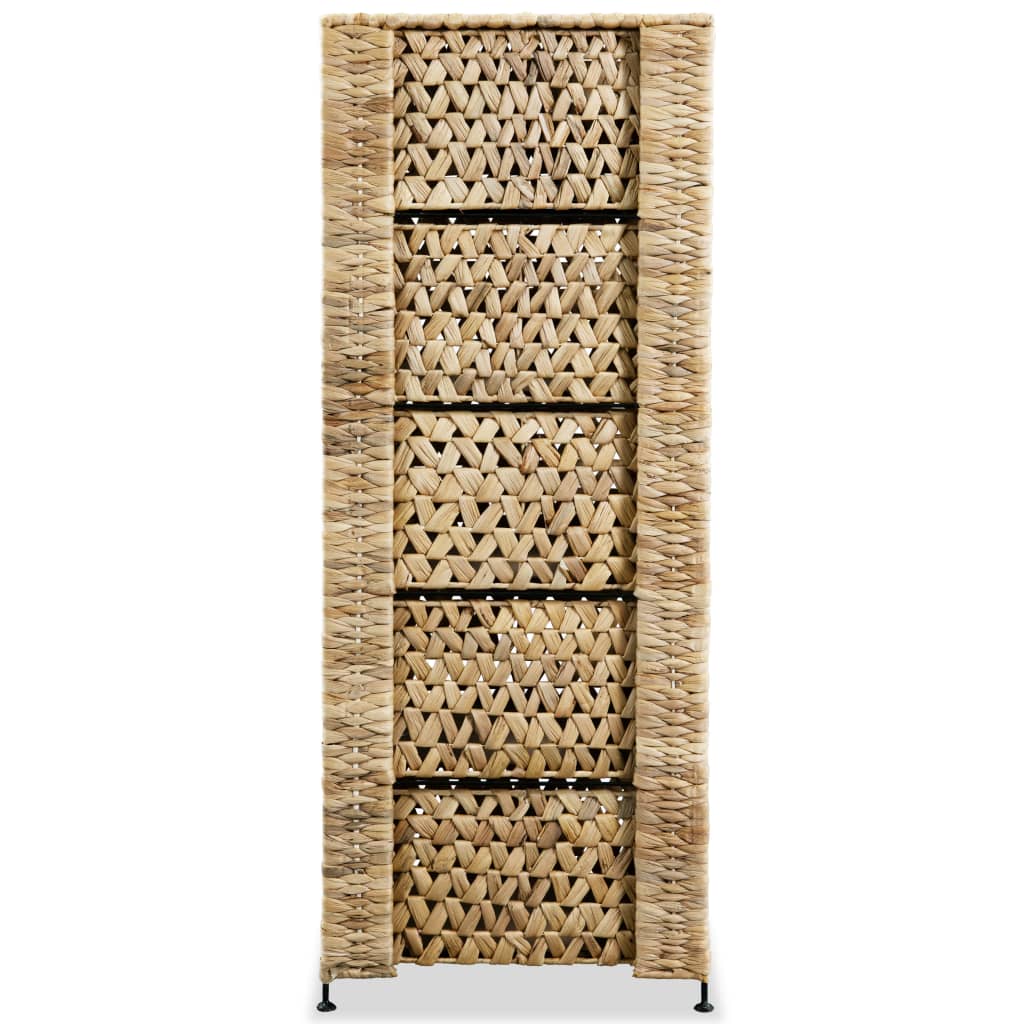 vidaXL Unidad de almacenaje con 6 cestas47x37x100 cm jacinto de agua