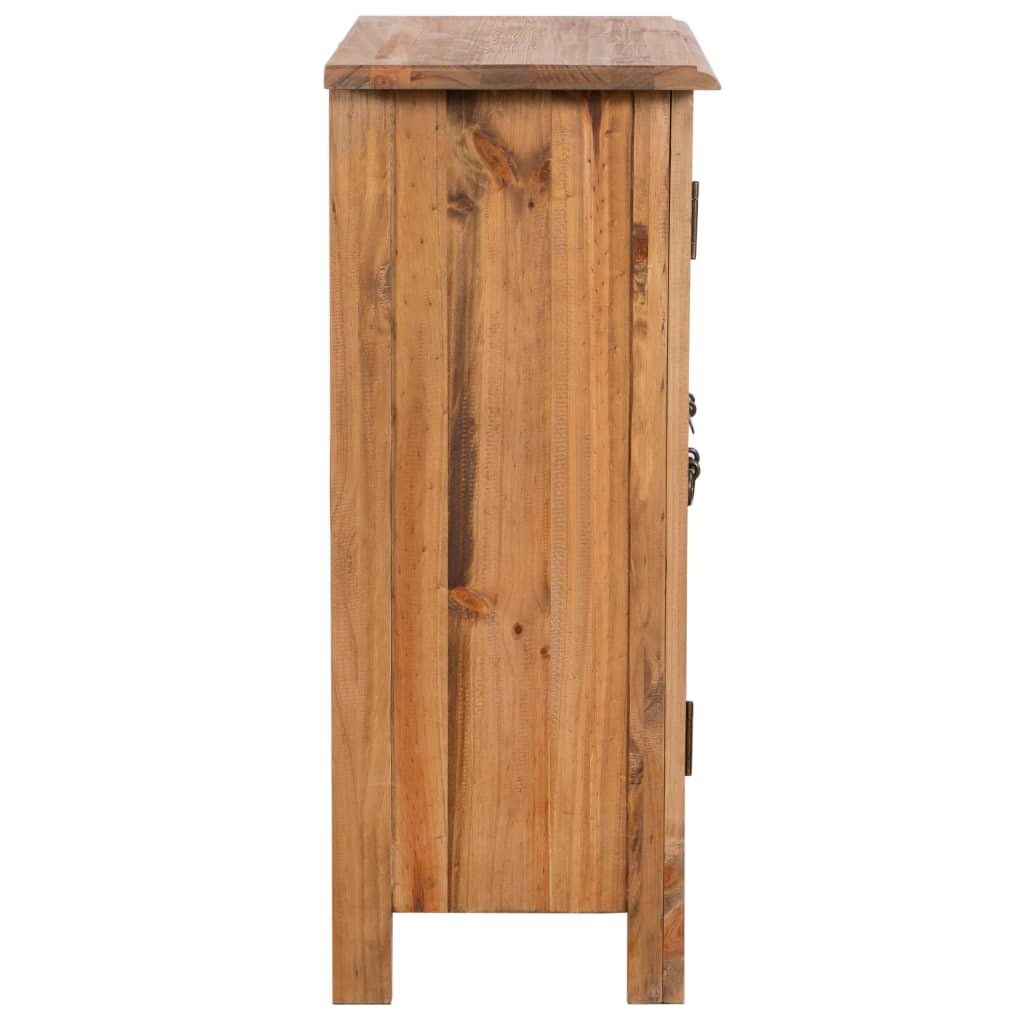 vidaXL Mueble del cuarto de baño madera maciza de pino 59x32x80 cm