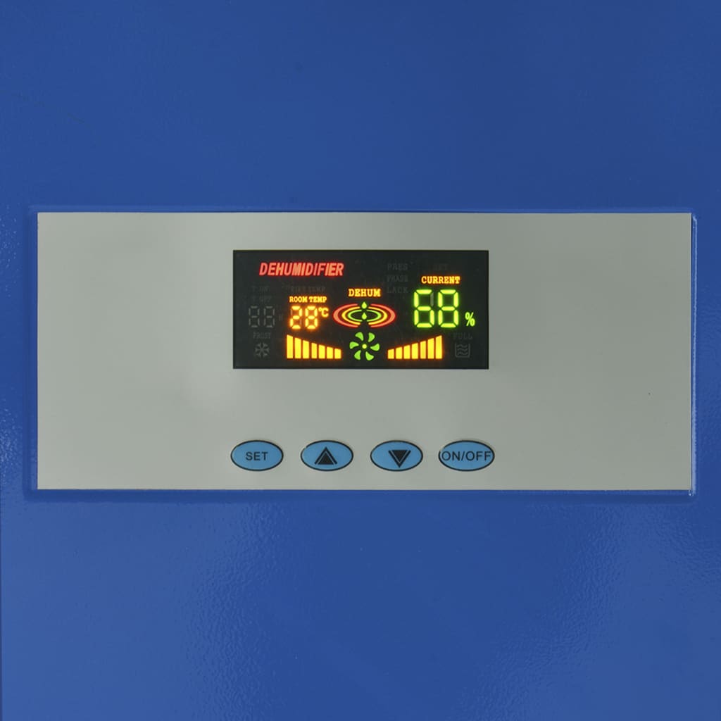 vidaXL Deshumidificador con sistema deshielo gas caliente 50L/24h 860W