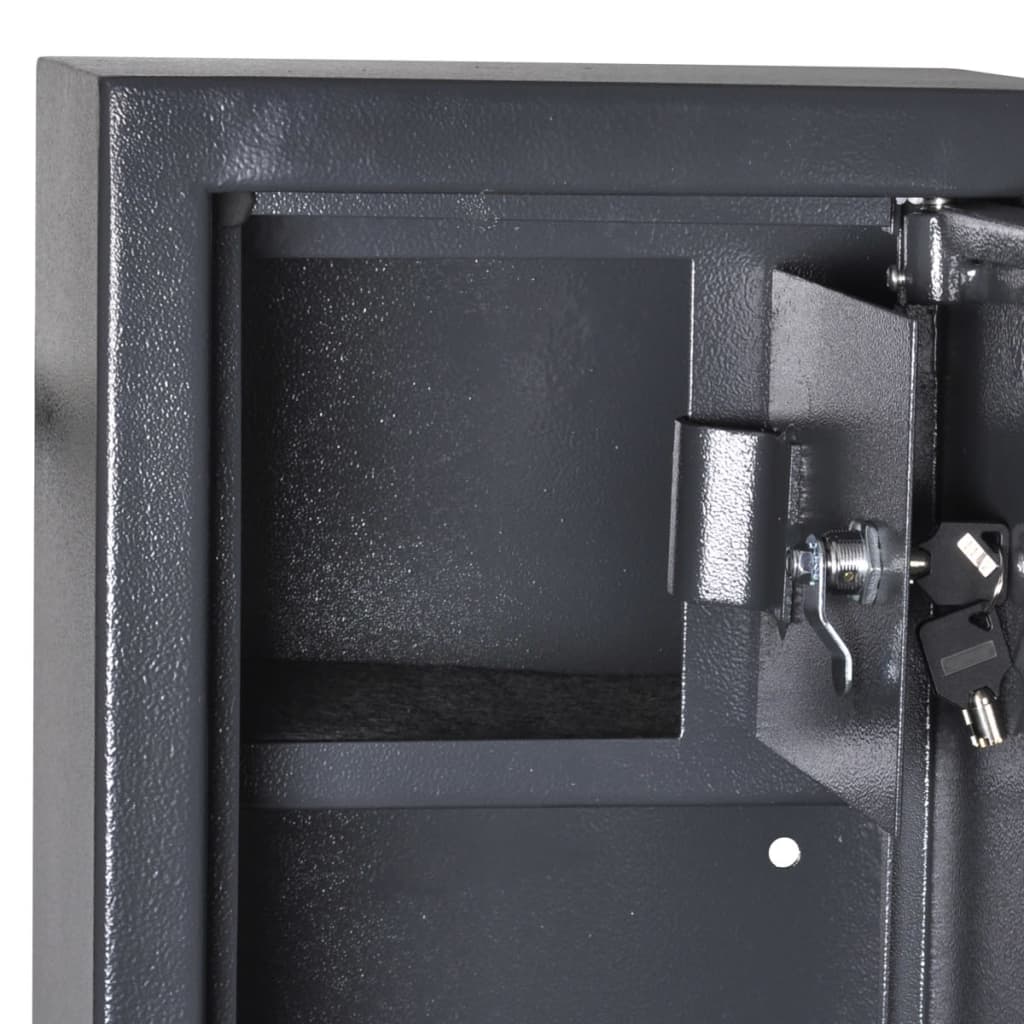 vidaXL Caja de seguridad con caja de munición para 5 armas