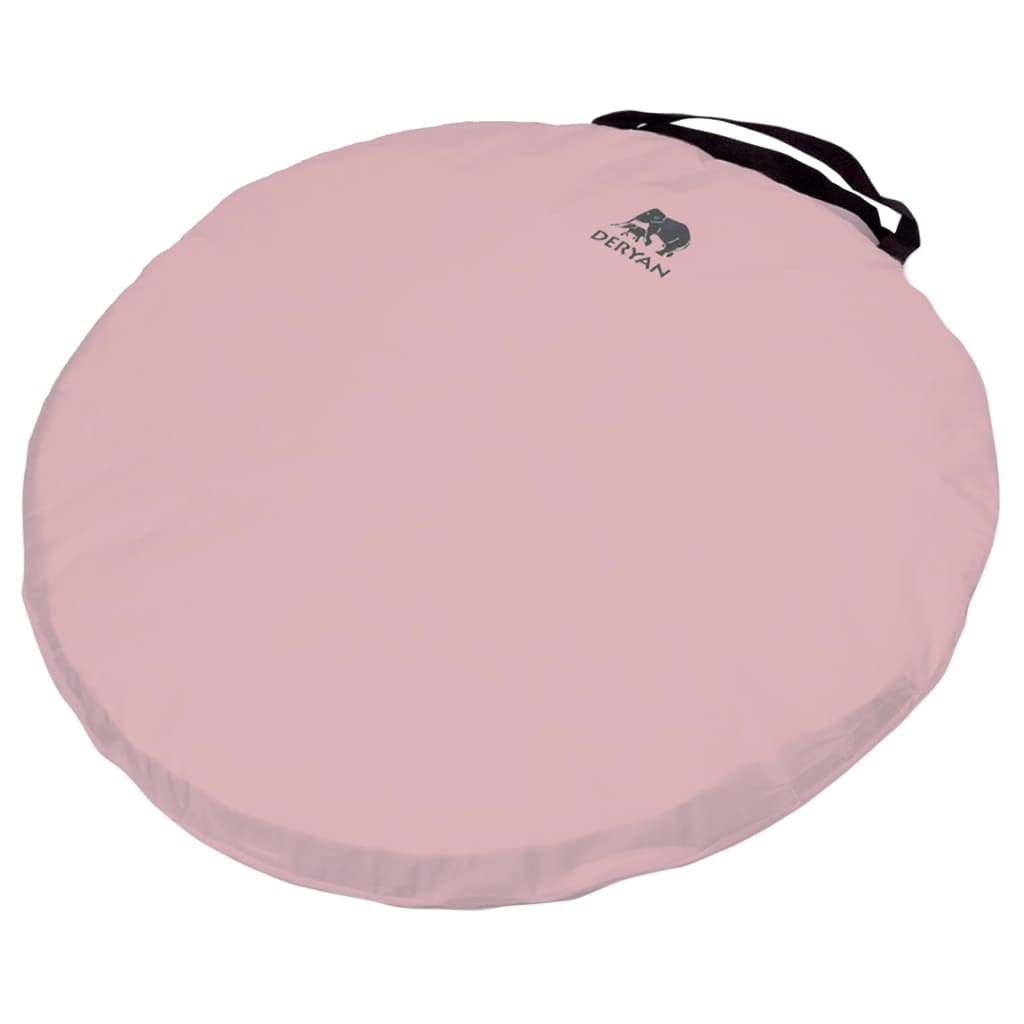 DERYAN Tienda mosquitera para cama desplegable rosa 200x90x110cm