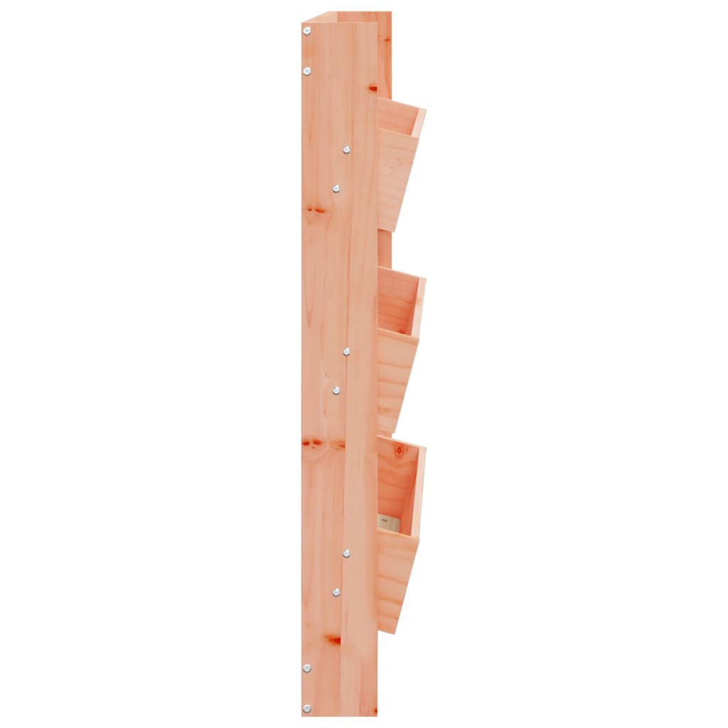 vidaXL Jardinera pared 3 niveles madera maciza Douglas 60x18,5x110 cm