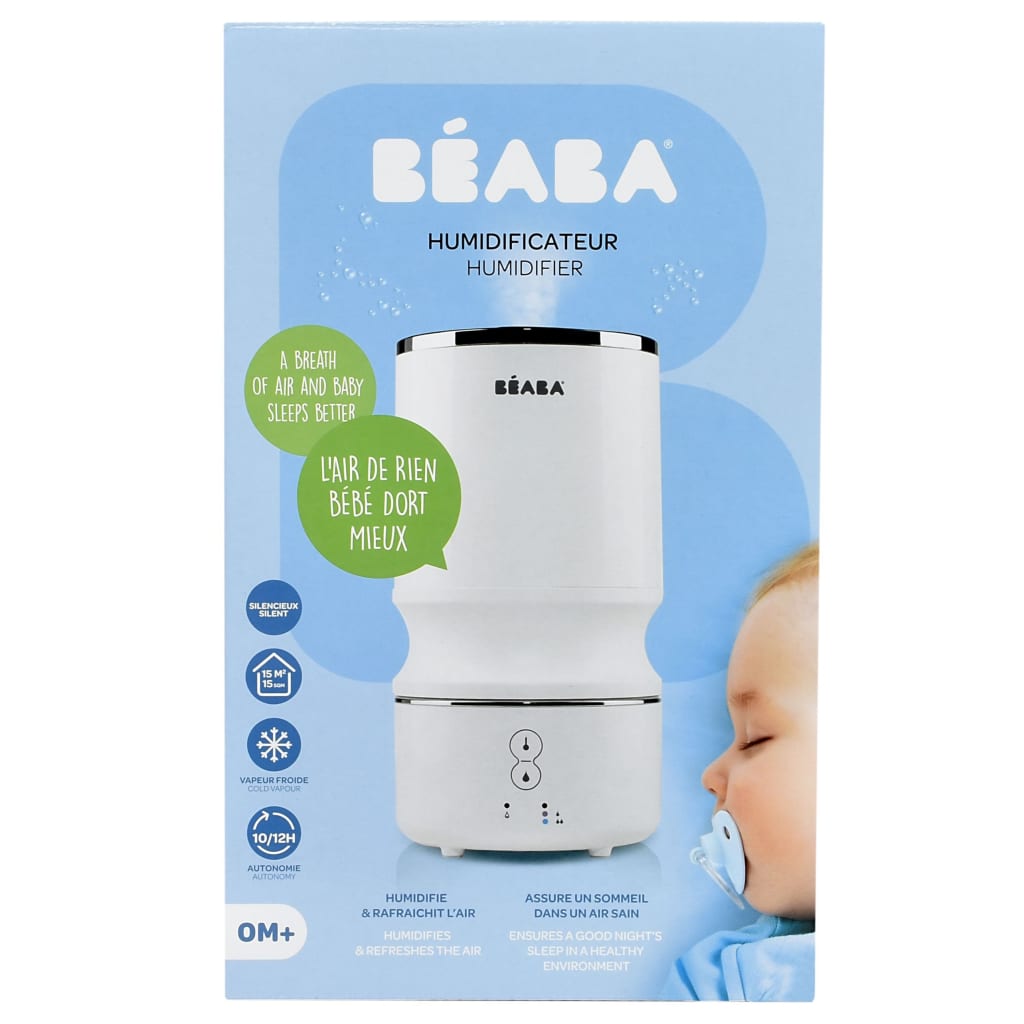 Beaba Humidificador de aire de bebé blanco 800 ml