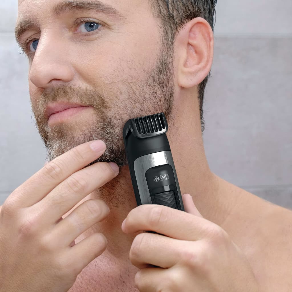 Wahl Kit de recortador de barba de 8 piezas Aqua Trim 6 W