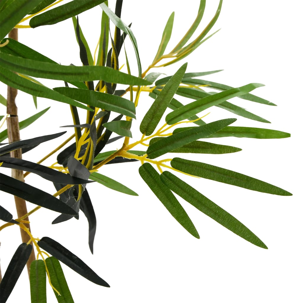 vidaXL Árbol de bambú artificial con 552 hojas verde 120 cm