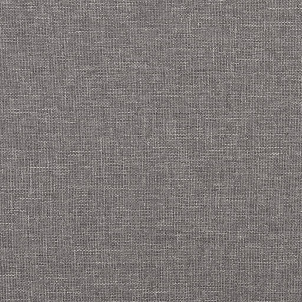 vidaXL Sofá de 2 plazas de tela gris claro 120 cm
