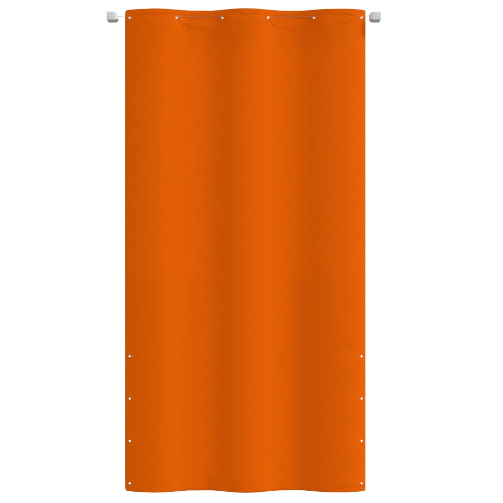 vidaXL Toldo pantalla para balcón de tela oxford naranja 120x240 cm