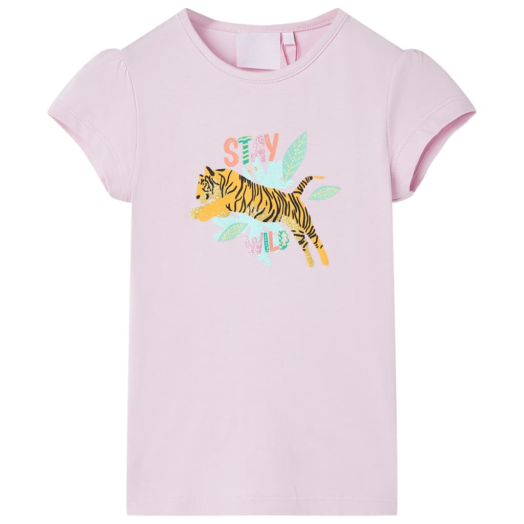 Camiseta infantil color lila 92