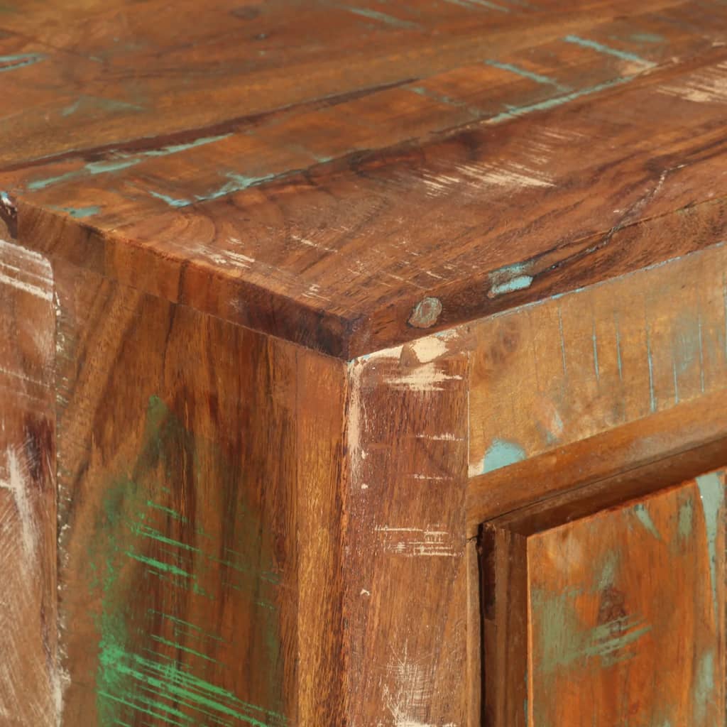 vidaXL Aparador de madera maciza reciclada 60x33x75 cm