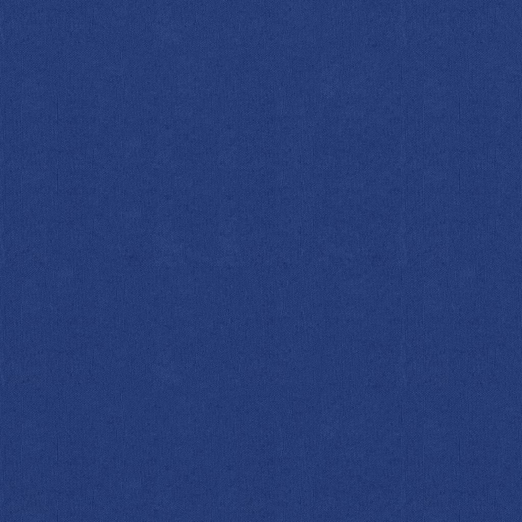 vidaXL Toldo para balcón de tela oxford azul 75x600 cm