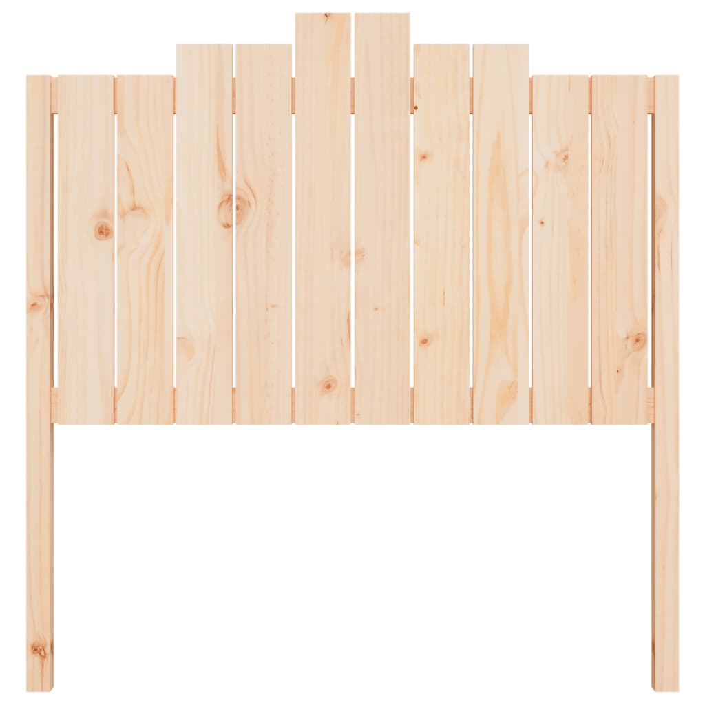 vidaXL Cabecero de cama madera maciza de pino 106x4x110 cm