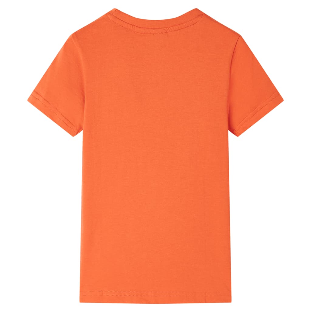 Camiseta infantil naranja 92
