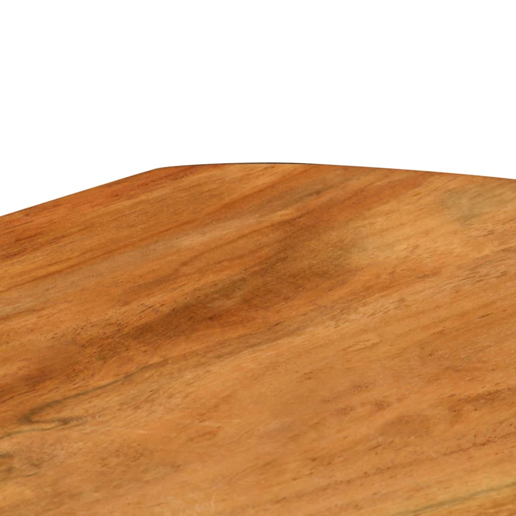vidaXL Mesita de noche de madera maciza de acacia 45x35x45 cm