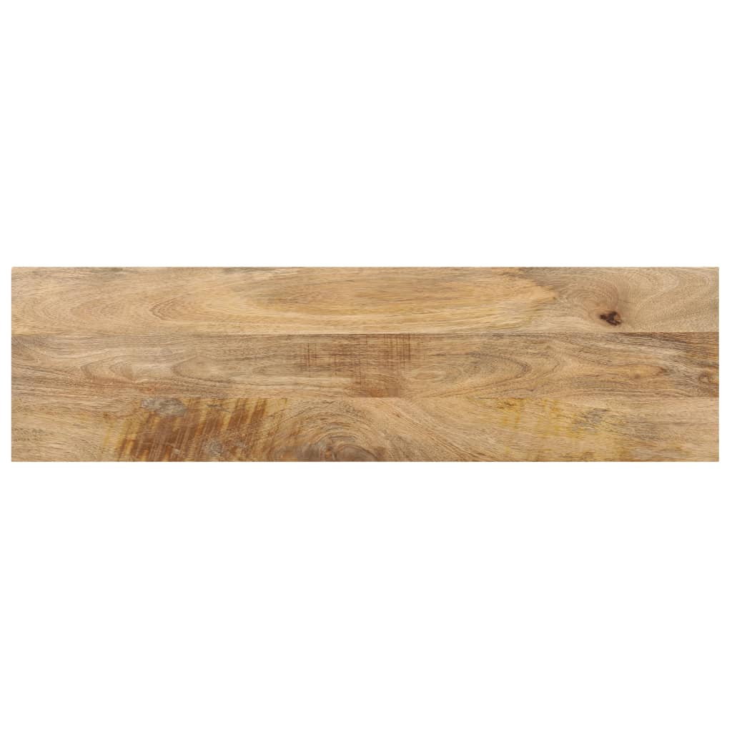 vidaXL Mesa consola de madera maciza de mango 110x30x75 cm