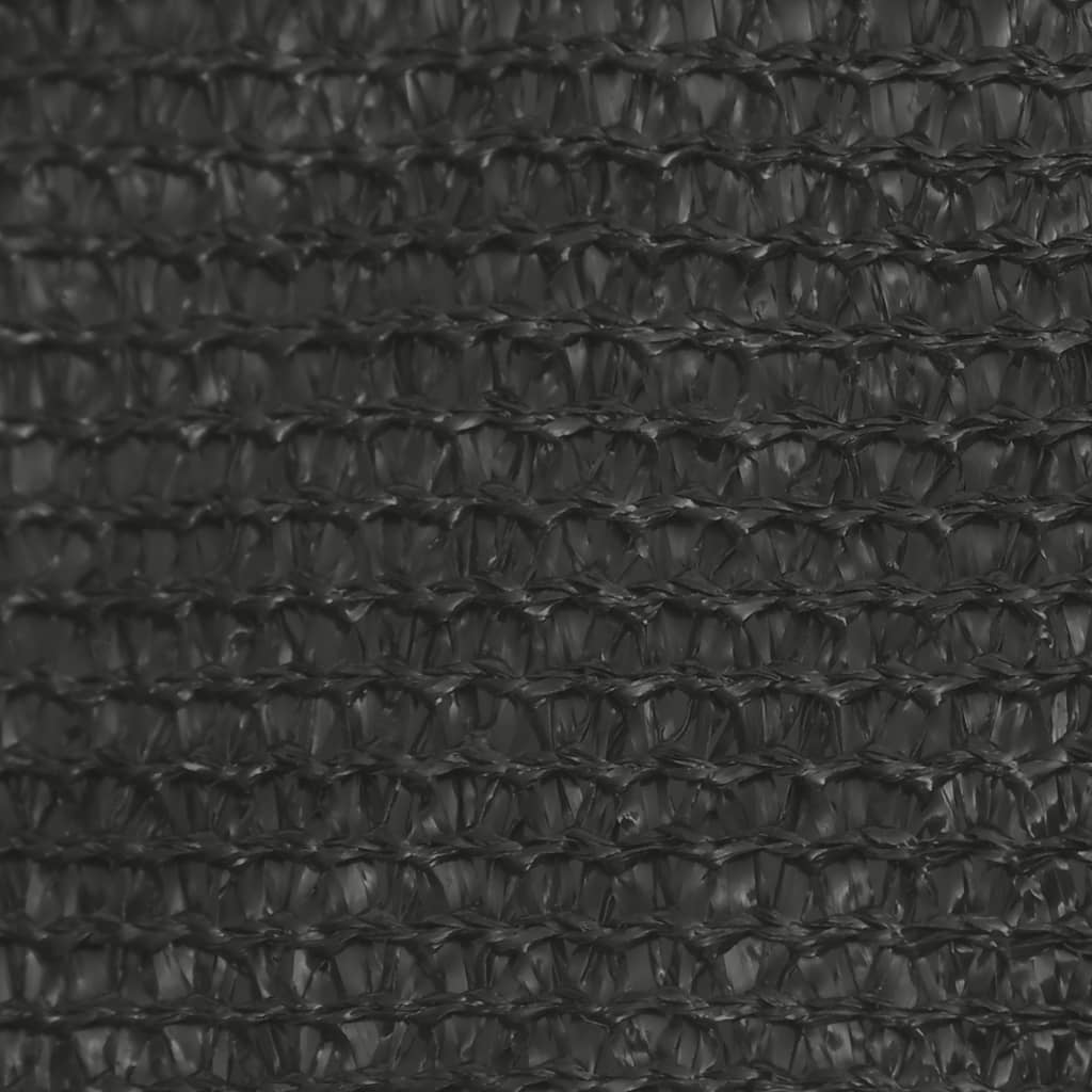 vidaXL Toldo de vela cuadrado HDPE 2x3,5 m gris antracita