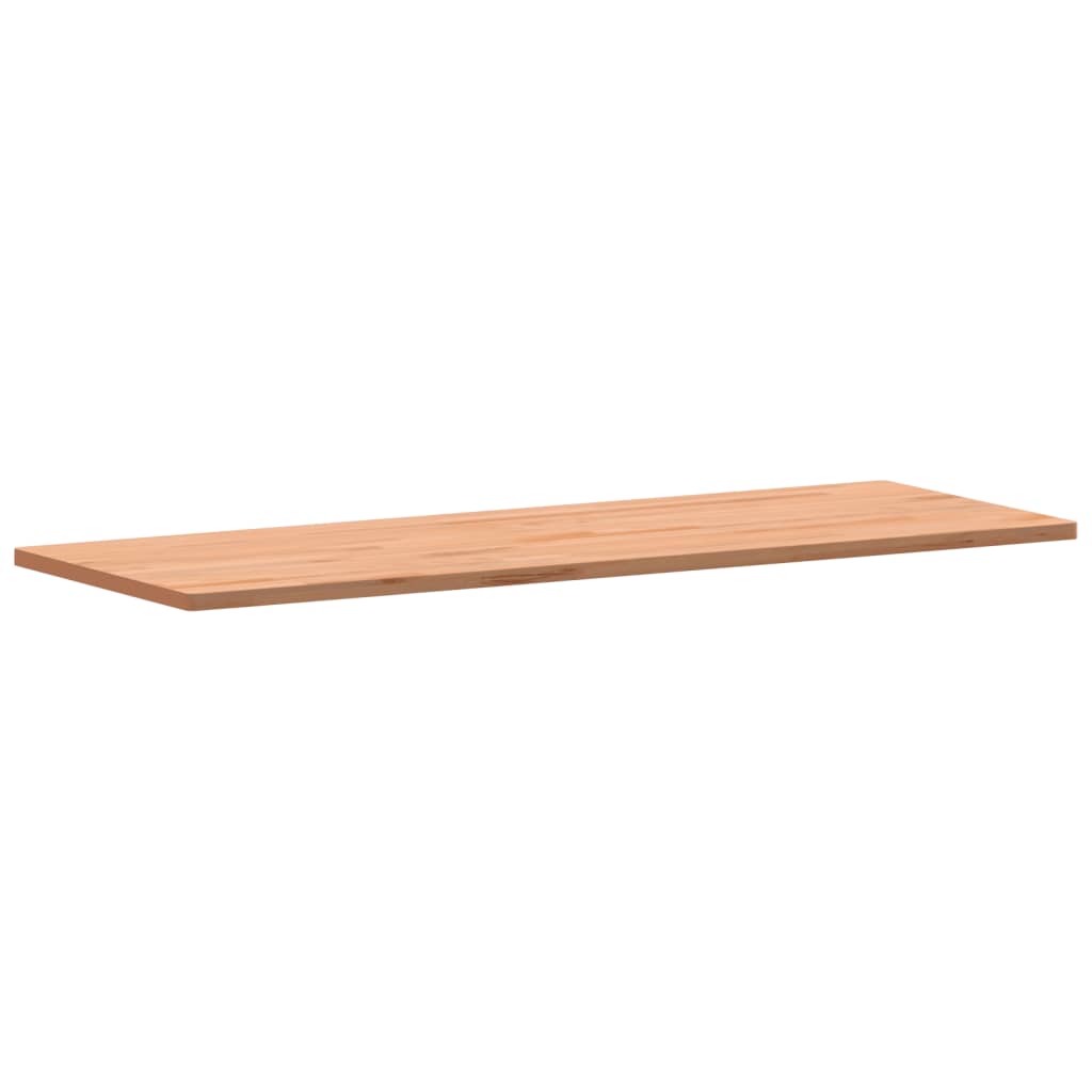 vidaXL Tablero de banco de trabajo madera maciza de haya 150x55x2,5 cm