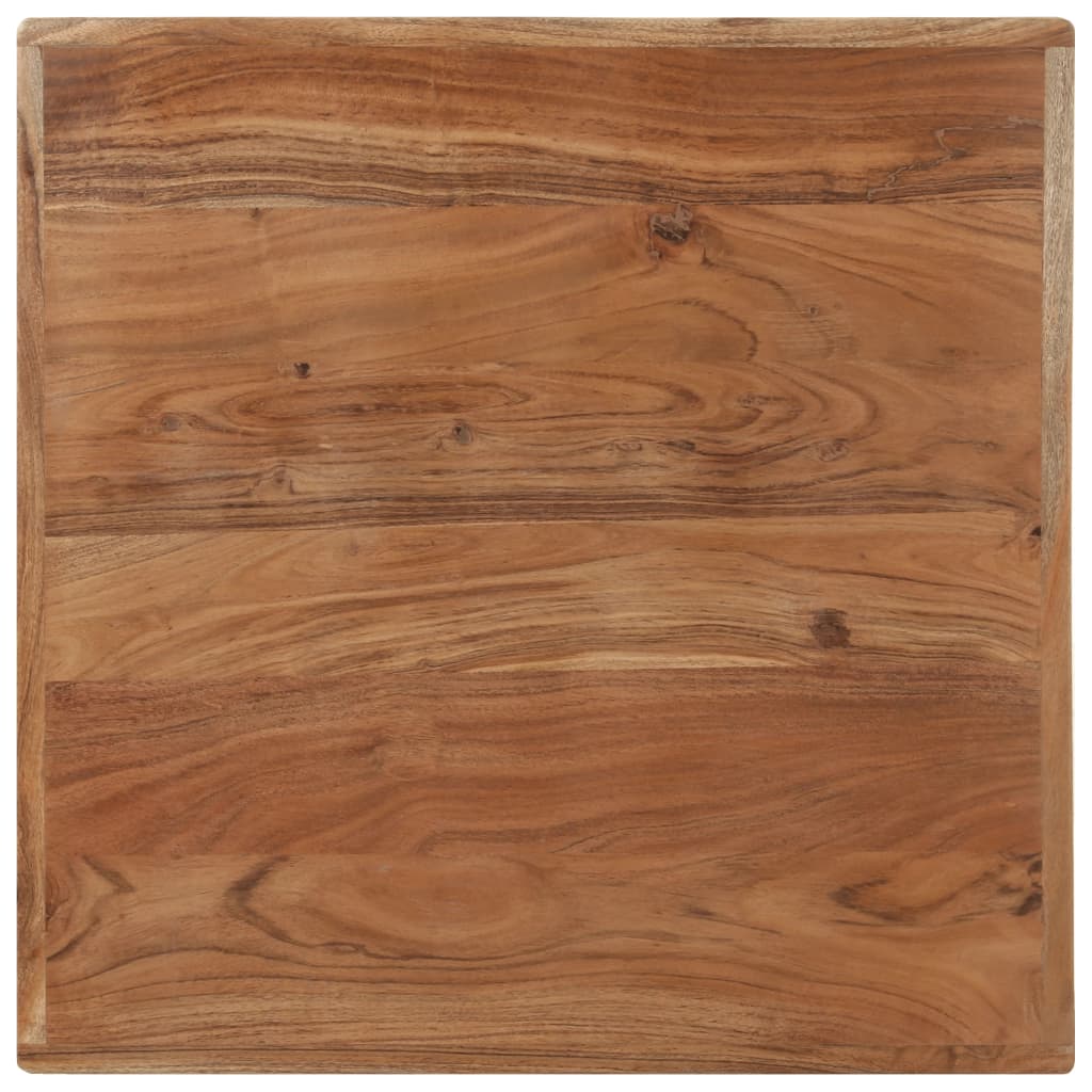 vidaXL Mesa de bistró madera maciza de acacia 60x60x76 cm