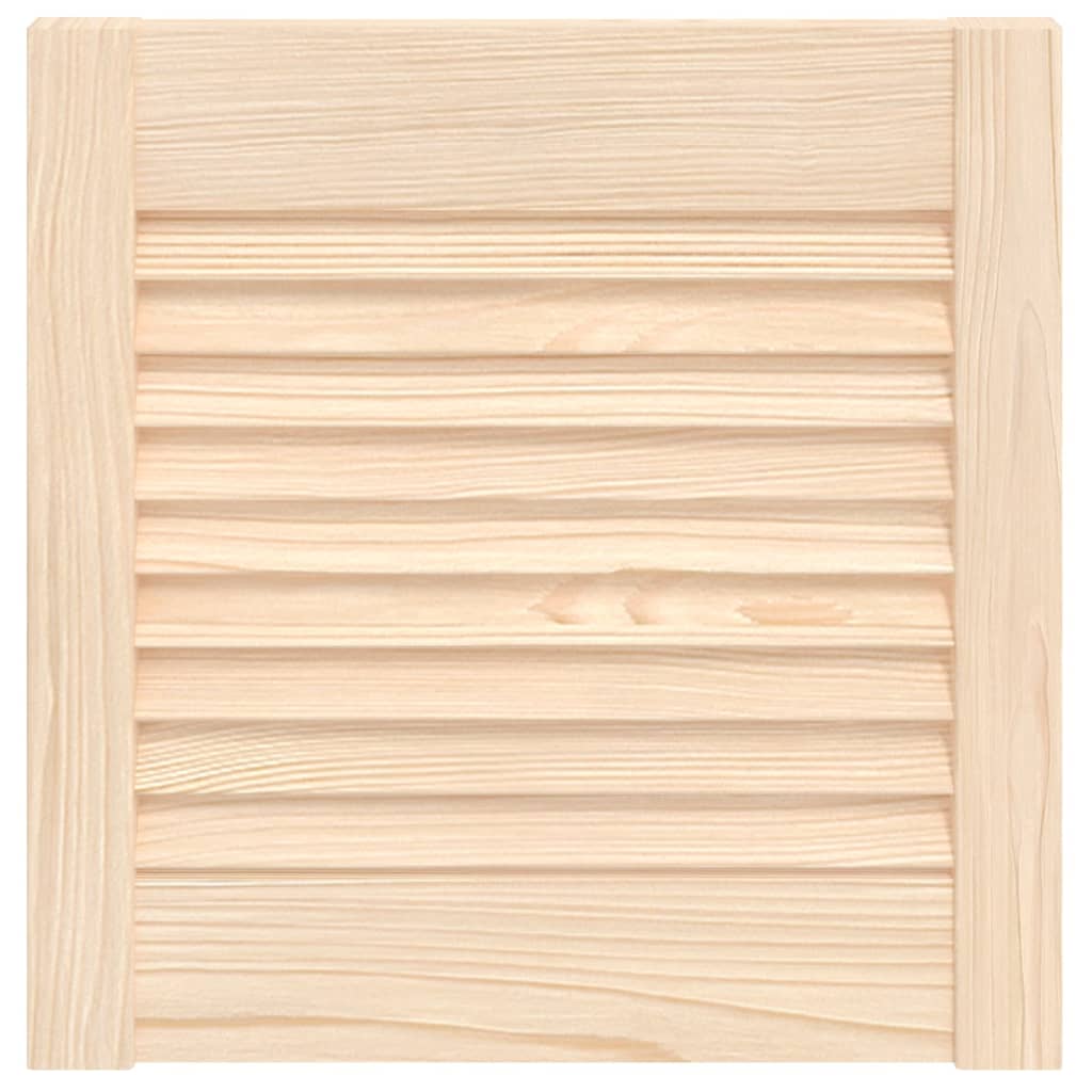 vidaXL Puerta de armario de lamas madera de pino maciza 39,5x39,4 cm