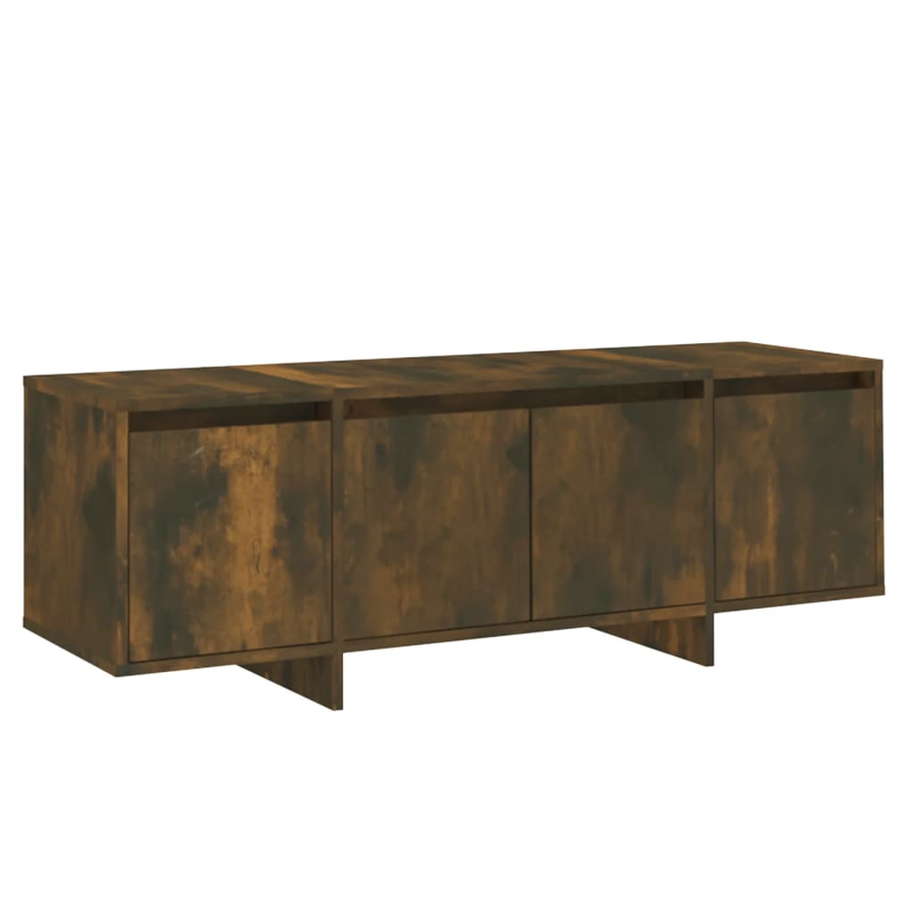 vidaXL Mueble de TV madera contrachapada roble ahumado 120x30x40,5 cm