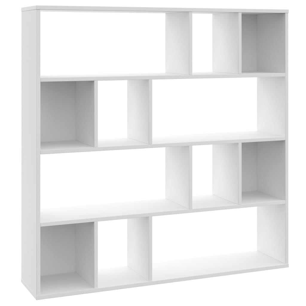 vidaXL Divisor/estantería de espacio madera contrachapada 110x24x110cm