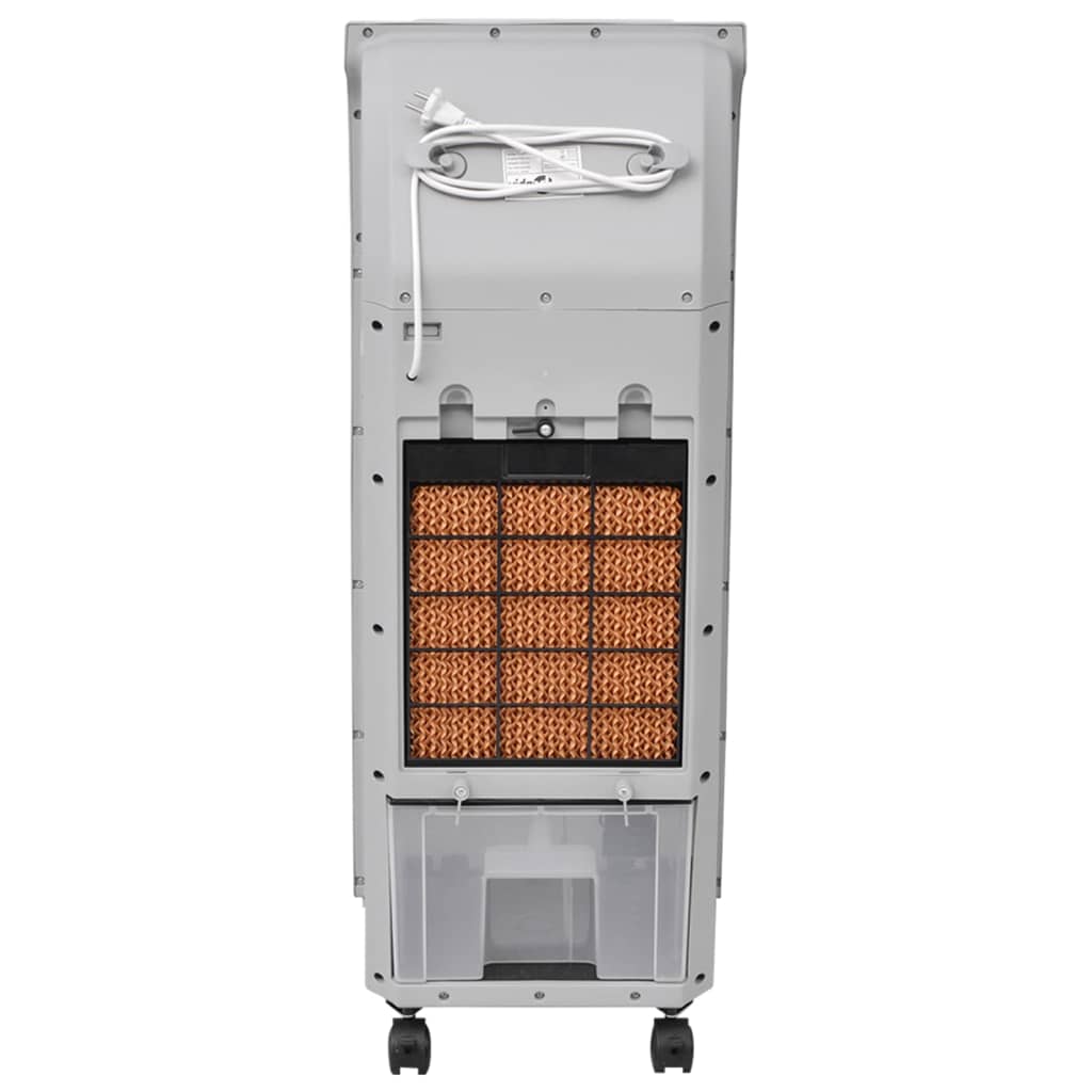 vidaXL Enfriador de aire portátil 120 W 8 L 385 m³/h 37,5x35x94,5 cm