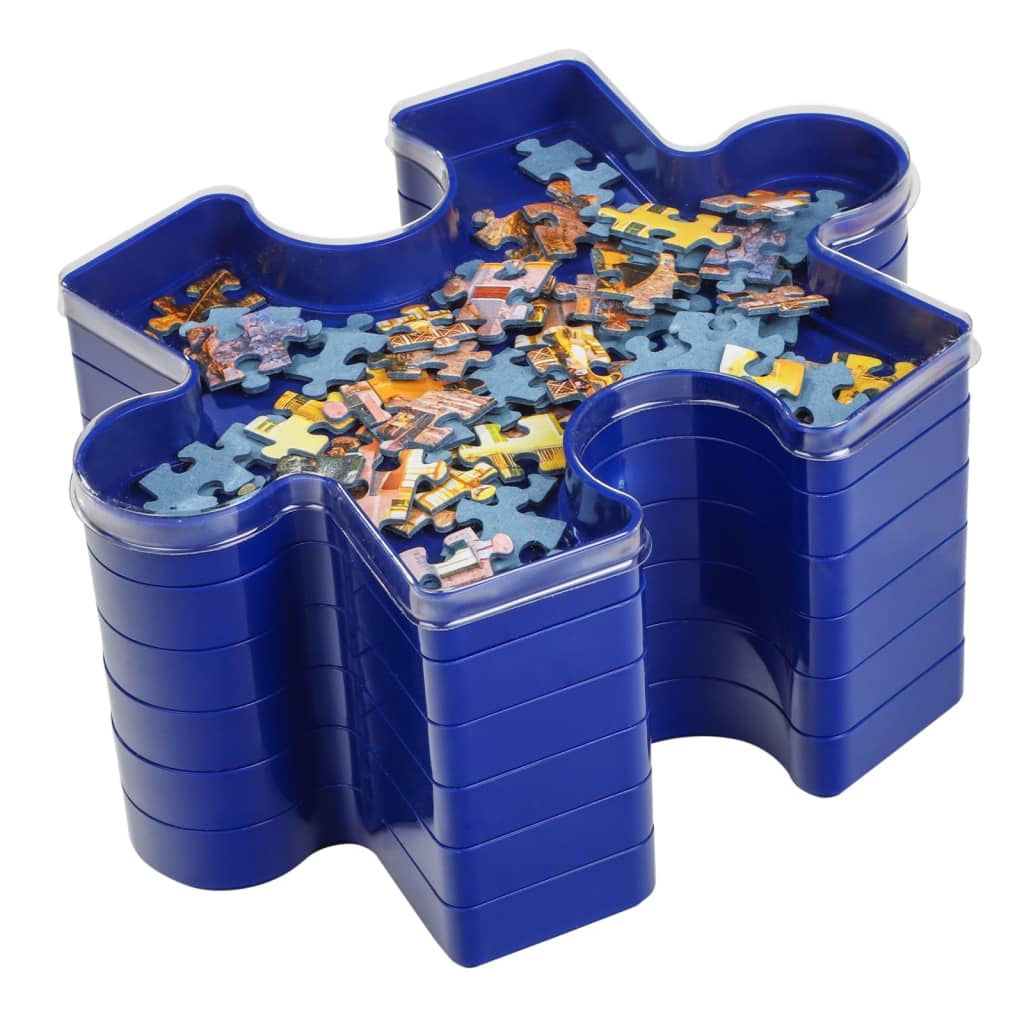 HI Bandeja separadora de puzles azul 21,5 cm
