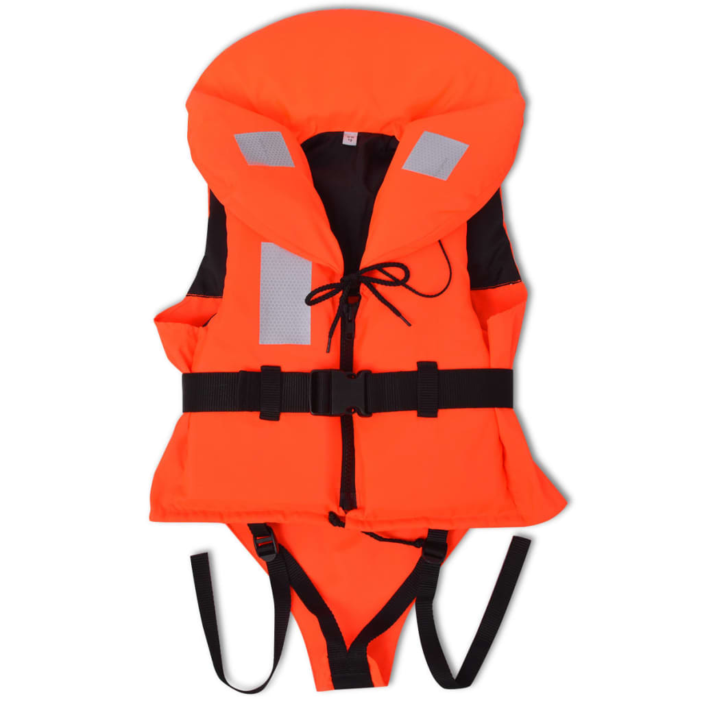 vidaXL Chaleco de ayuda de flotación para niños 100 N 20-30 kg