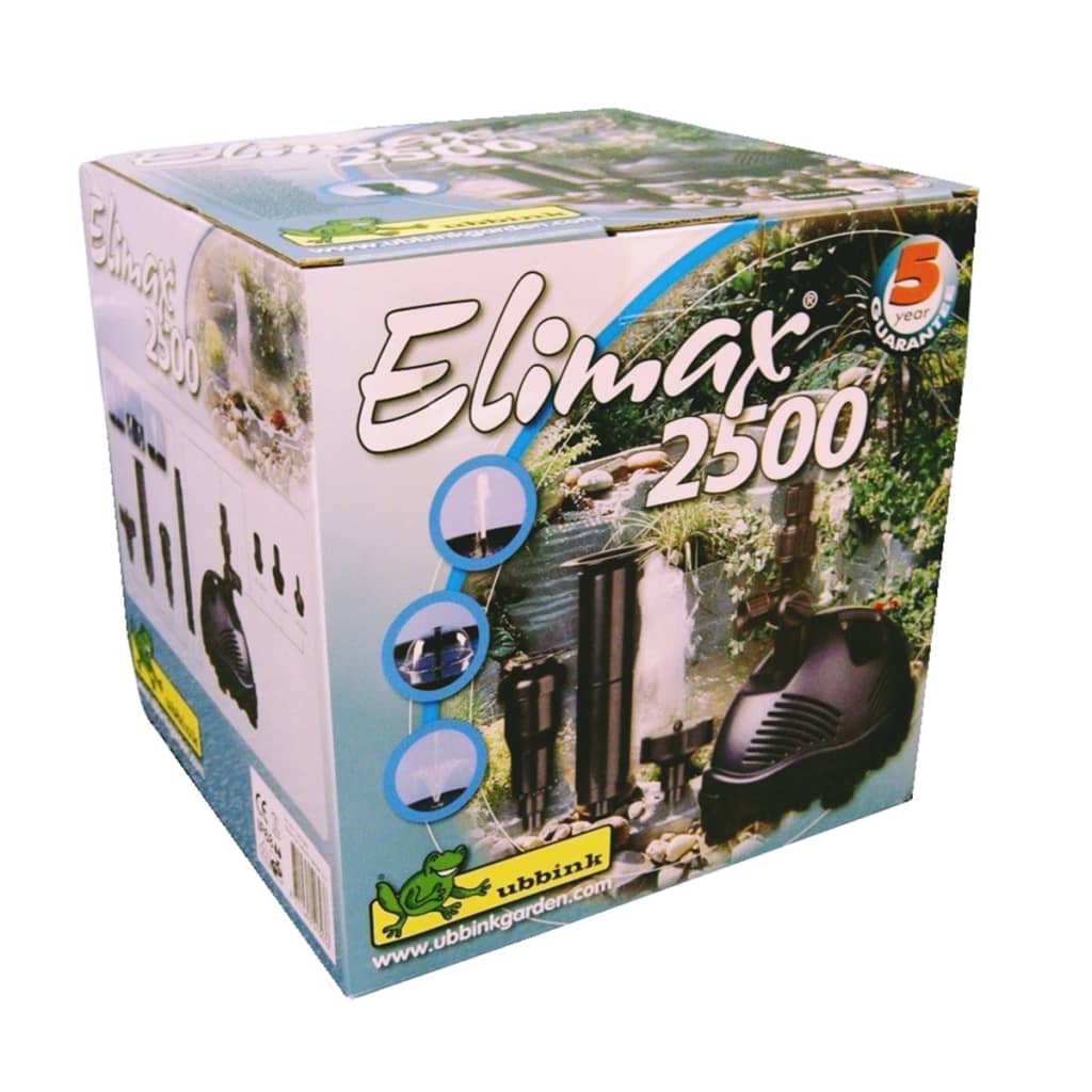 Ubbink Bomba de fuente estanque Elimax 2500 1351303