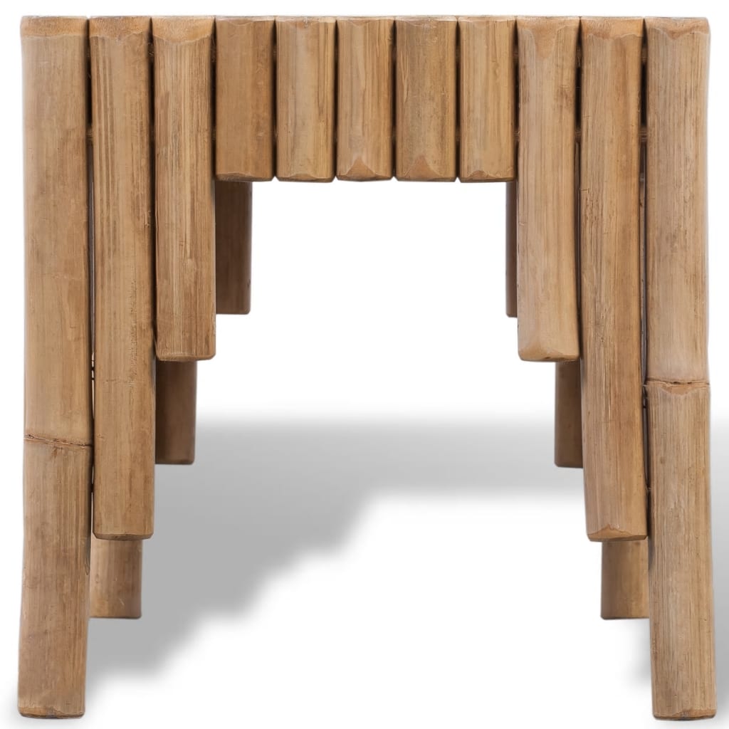 vidaXL Mesa de centro de palos de bambú