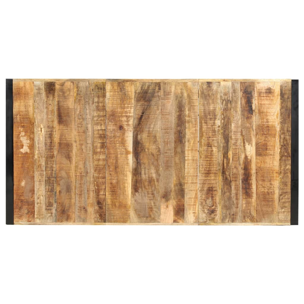 vidaXL Mesa alta de cocina de madera maciza de mango 180x90x110 cm